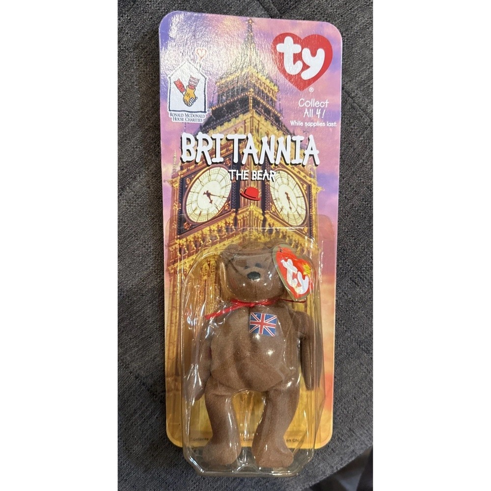 Ronald McDonald House Charities - Britannia The Bear - Ty‎ Beanie Baby Brand NIB
